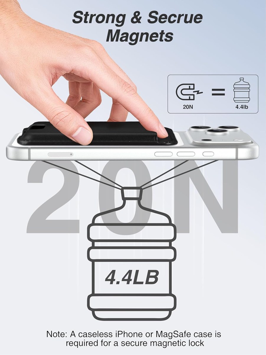 Why a magnetic phone wallet instead of a case wallet